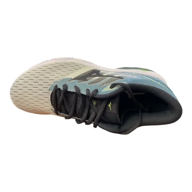 Mizuno Wave Prodigy 3 J1GC201015 - Scarpa Running Uomo Grigio-Celeste comfortable socks Cushioned Ankle Collar