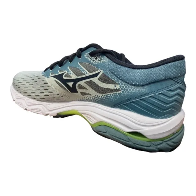 Mizuno Wave Prodigy 3 J1GC201015 - Scarpa Running Uomo Grigio-Celeste Seamless Upper Adaptable