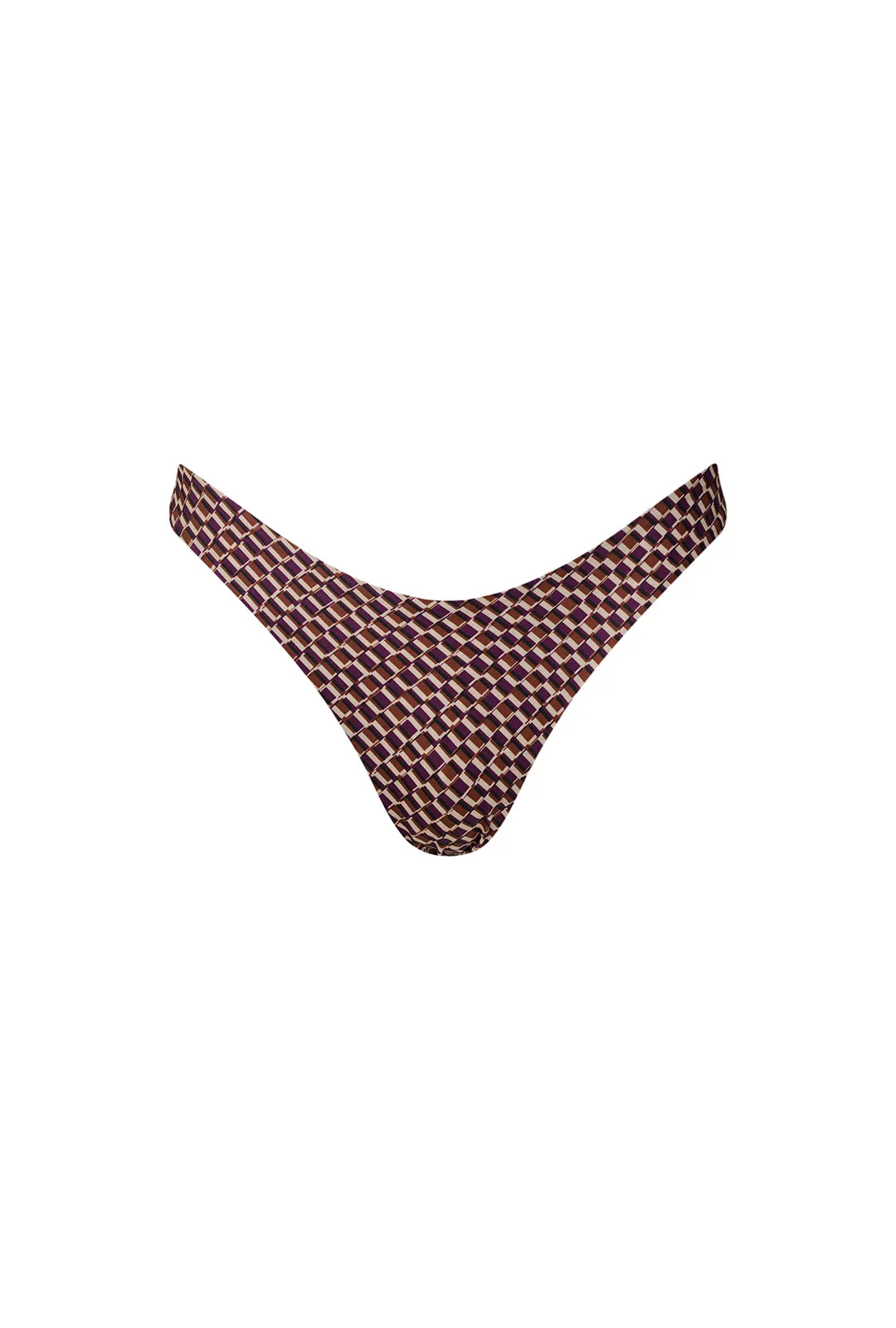 Lightweight Mesh Fiji Bottom - Vintage Geo Print