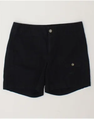 Gusseted Crotch DOCKERS Womens Curvy Mid Rise Cargo Shorts US 4 Small W30  Navy Blue