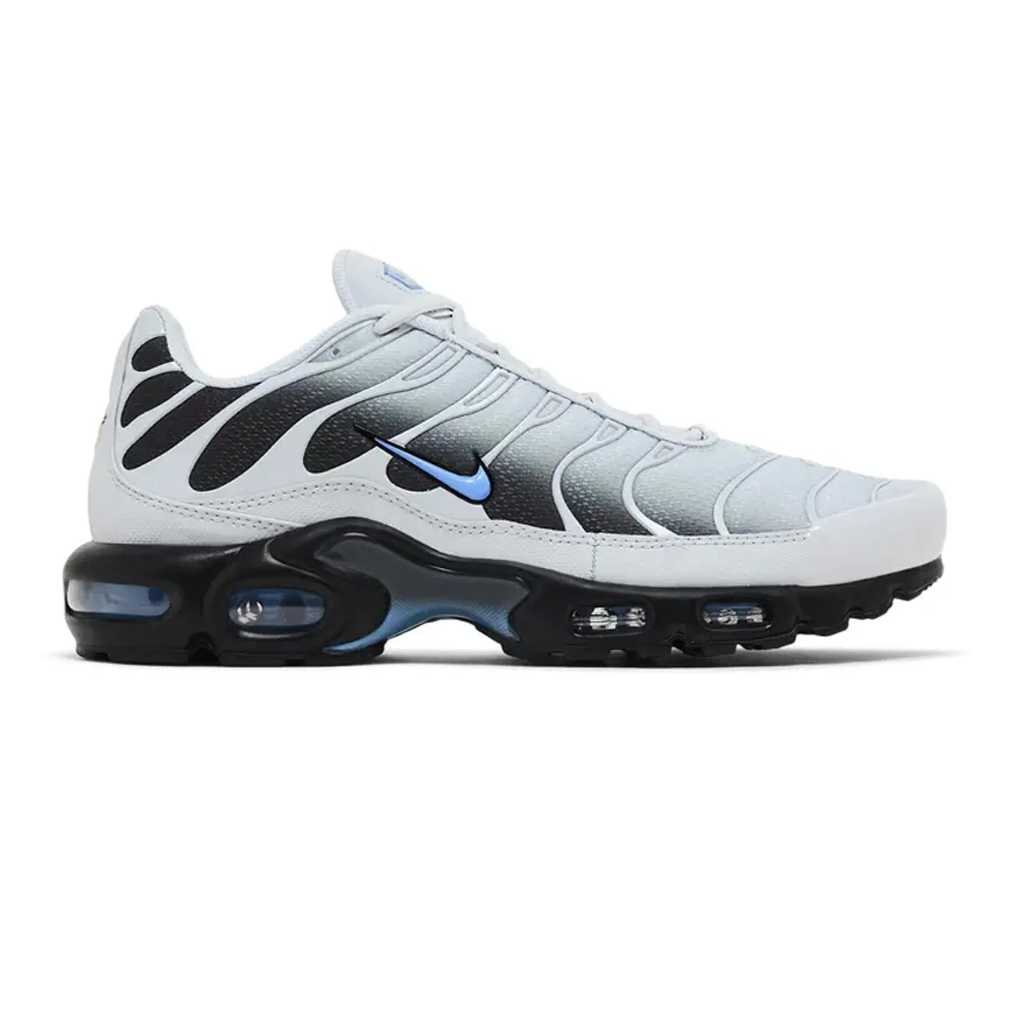 Nike Air Max Plus TN 'Grey University Blue Black' (2025) Anatomical Heel Cup