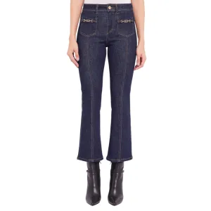 Neutral Lightweight Neutral Autumn Days Gaud?? pantalone in jeans corto da donna Flare 421BD26015 00 blu scuro