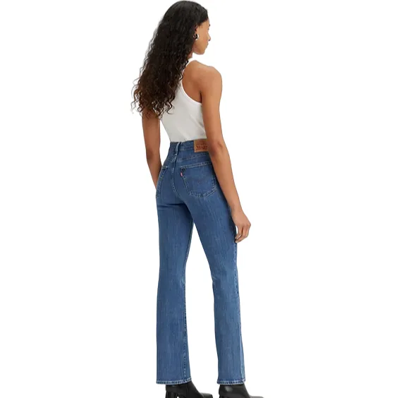 Levi's pantalone jeans da donna a vita alta a zampa Bootcut 187590054 blu Function Ready