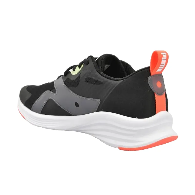 night Puma scarpa sneakers da uomo Hybrid Fuego 192661 02 nero giallo