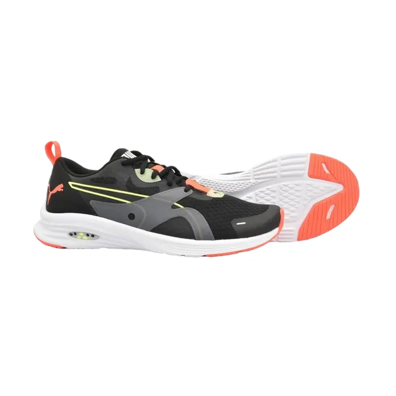 Puma scarpa sneakers da uomo Hybrid Fuego 192661 02 nero giallo Comfort Fitment Abrasion Resistant Guardrails