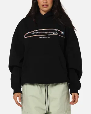 Heat Transfer Graphics Carre Cold Shine Hoodie Black