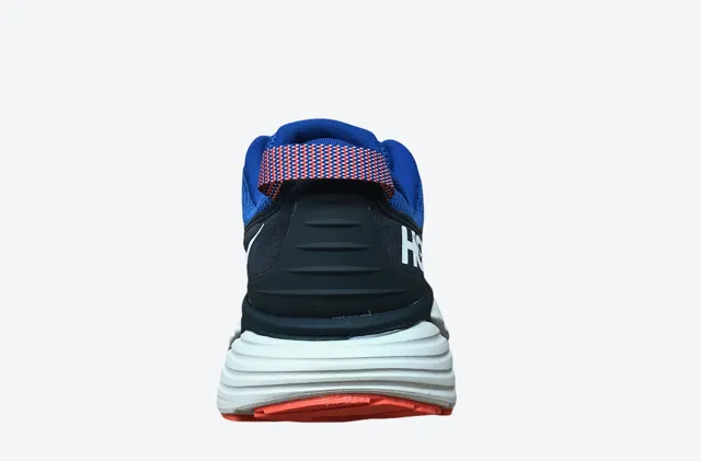running with a friend shoes foot - fatigue - reduction Hoka One One scarpa da corsa da uomo Gaviota 3 1113520 BITS blu scuro