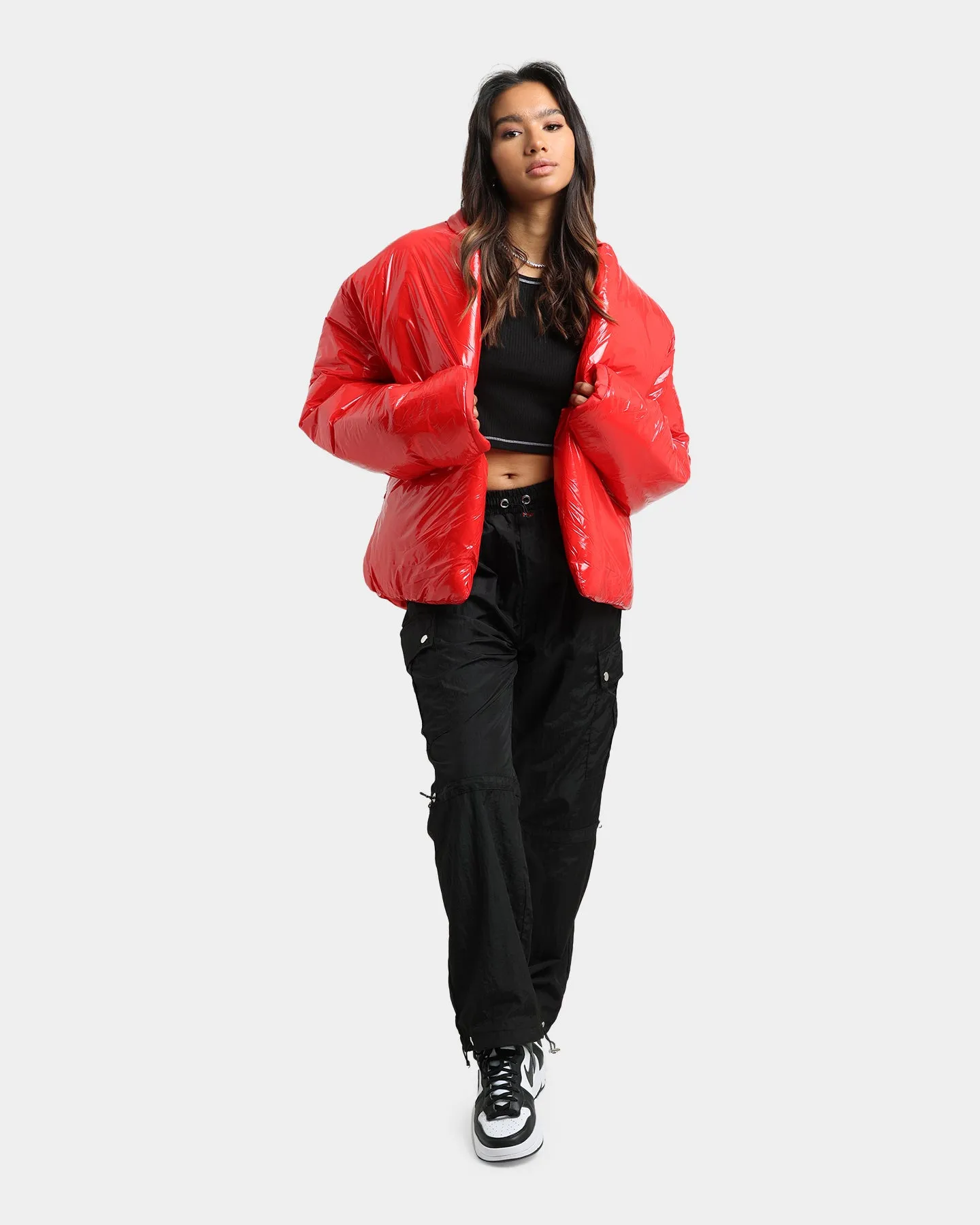 Club Paradise  Paxton Puffer Jacket Red Active Use