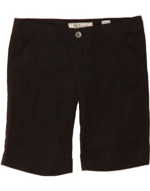BKE Womens Low Waist Chino Shorts W29 Medium  Black Cotton ski wear