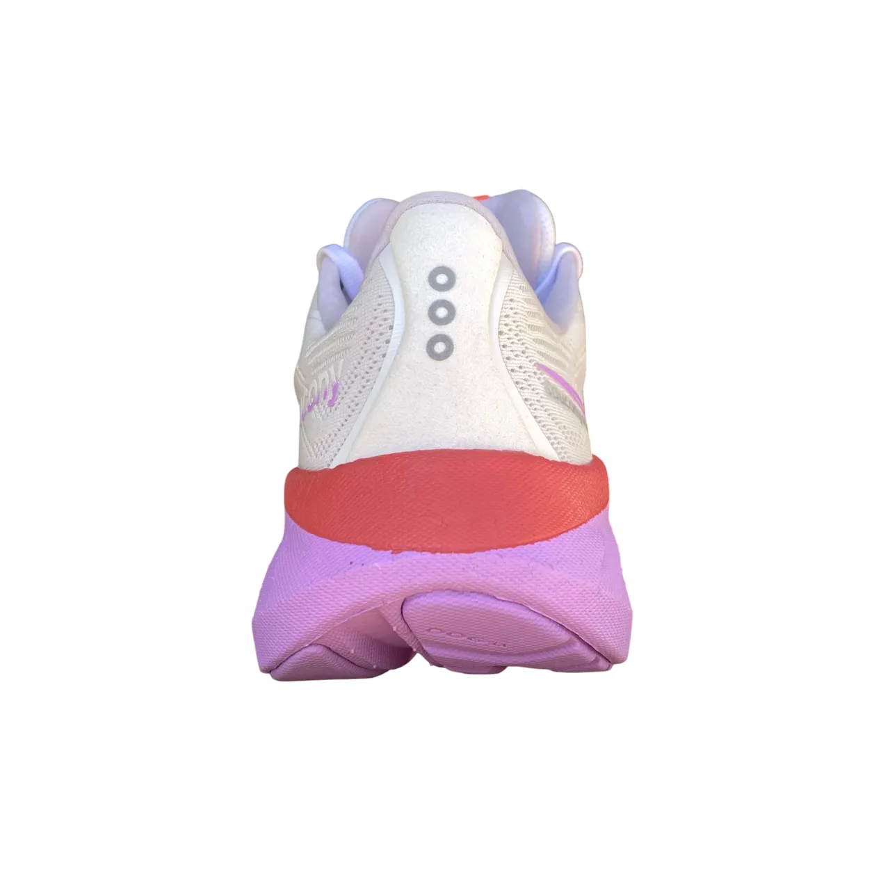 soft shoes striped running option Saucony Ride 18 S11000-240 Scarpe Running Donna Bianco-Corallo