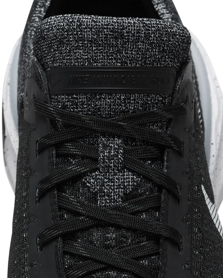 Nike scarpa da uomo da corsa Invincible 3 Road DR2615-002 nero-bianco heel - support - mechanism shoes