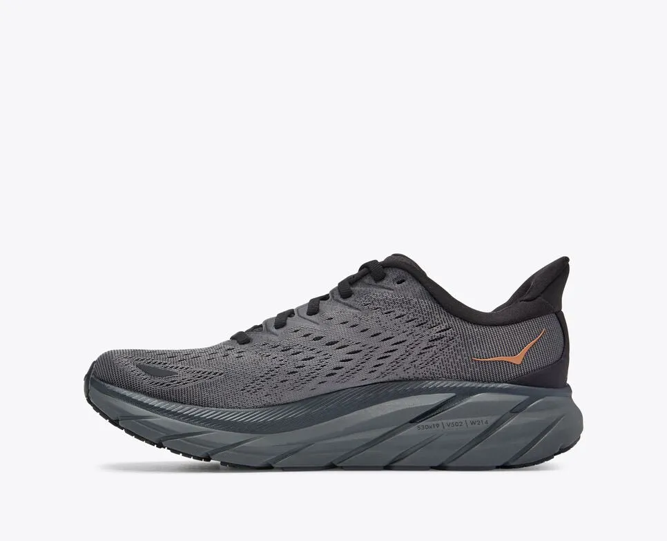 Hoka One One scarpa da corsa da donna Clifton 8 1119394/ACPP antracite-rame impact - protecting shoes