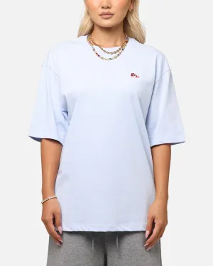 Jordan Brand Sneaker Patch Crew T-Shirt Blue/Black Sporty and Cool Relaxed Wear