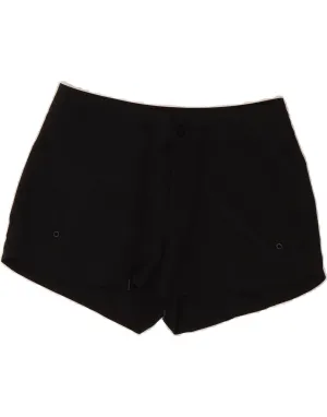 ATHLETA Womens Chino Shorts US 6 Medium W30 Black Polyester Glide On Waist System