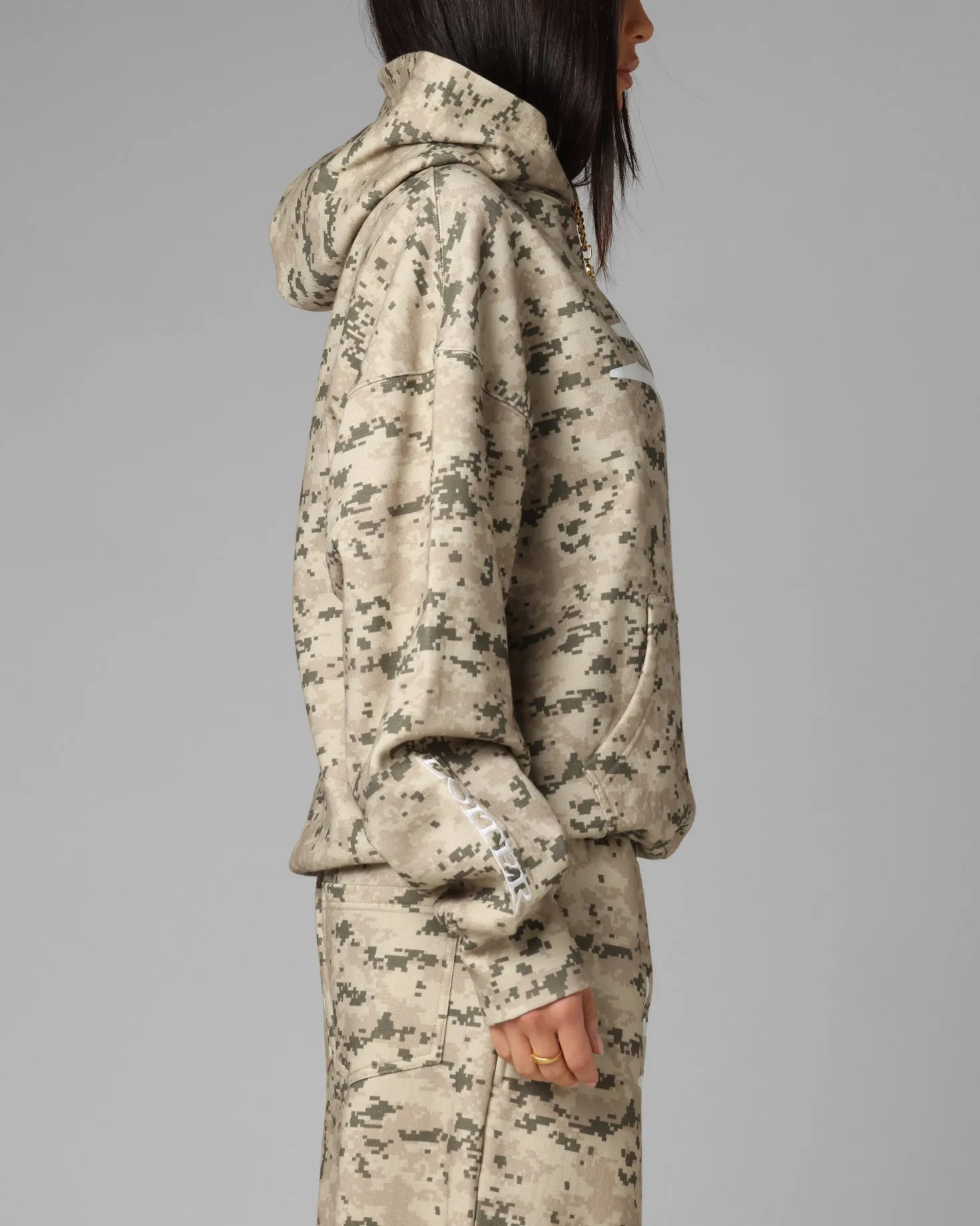 Loiter Hybrid Premium Hoodie Digi Camo Active Apparel