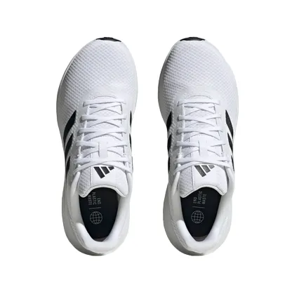 Stabilizing Heel Cage Soft Soles Adidas scarpa da corsa da uomo Runfalcon 3.0 HQ3789 white-black