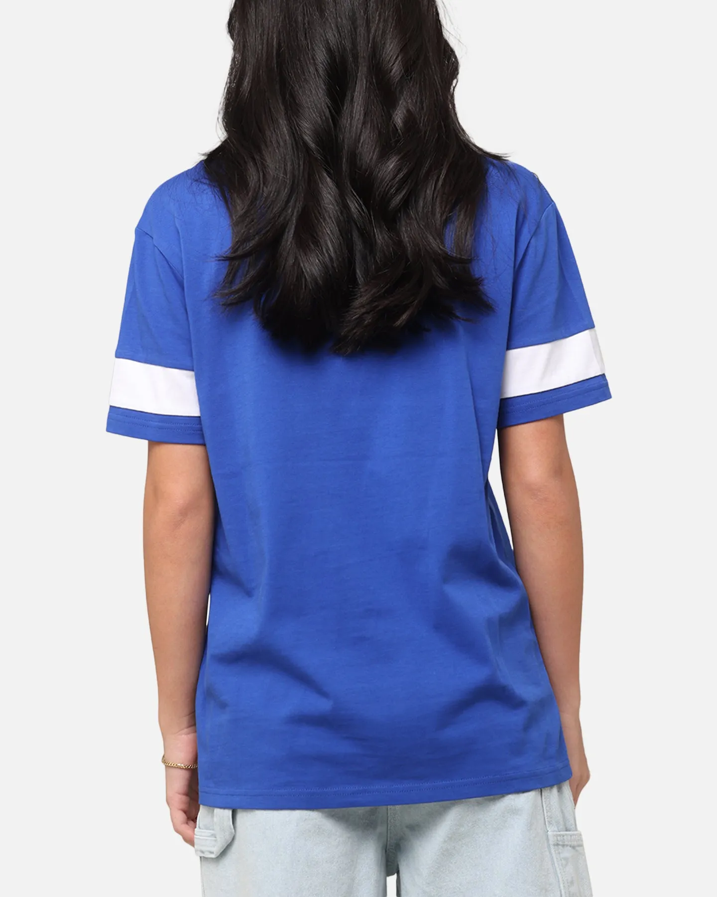 thermal Classic Look Carre Bars T-Shirt Royal/White