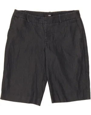 MOSSIMO Womens Chino Shorts US 4 Small W30 Navy Blue Cotton Comfortable clothing