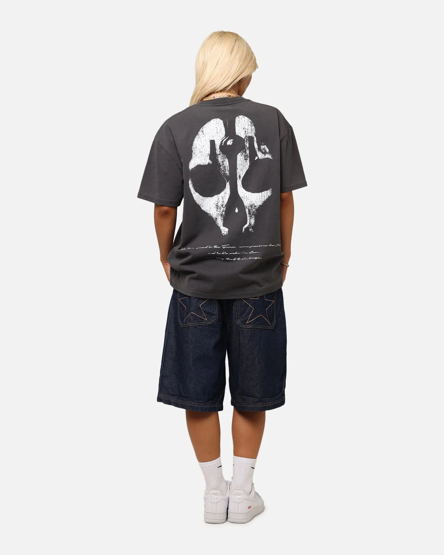 Street Comfort Perfect Style American Thrift Star Wars Old Republic Darth Nihilus Heavy T-Shirt Black