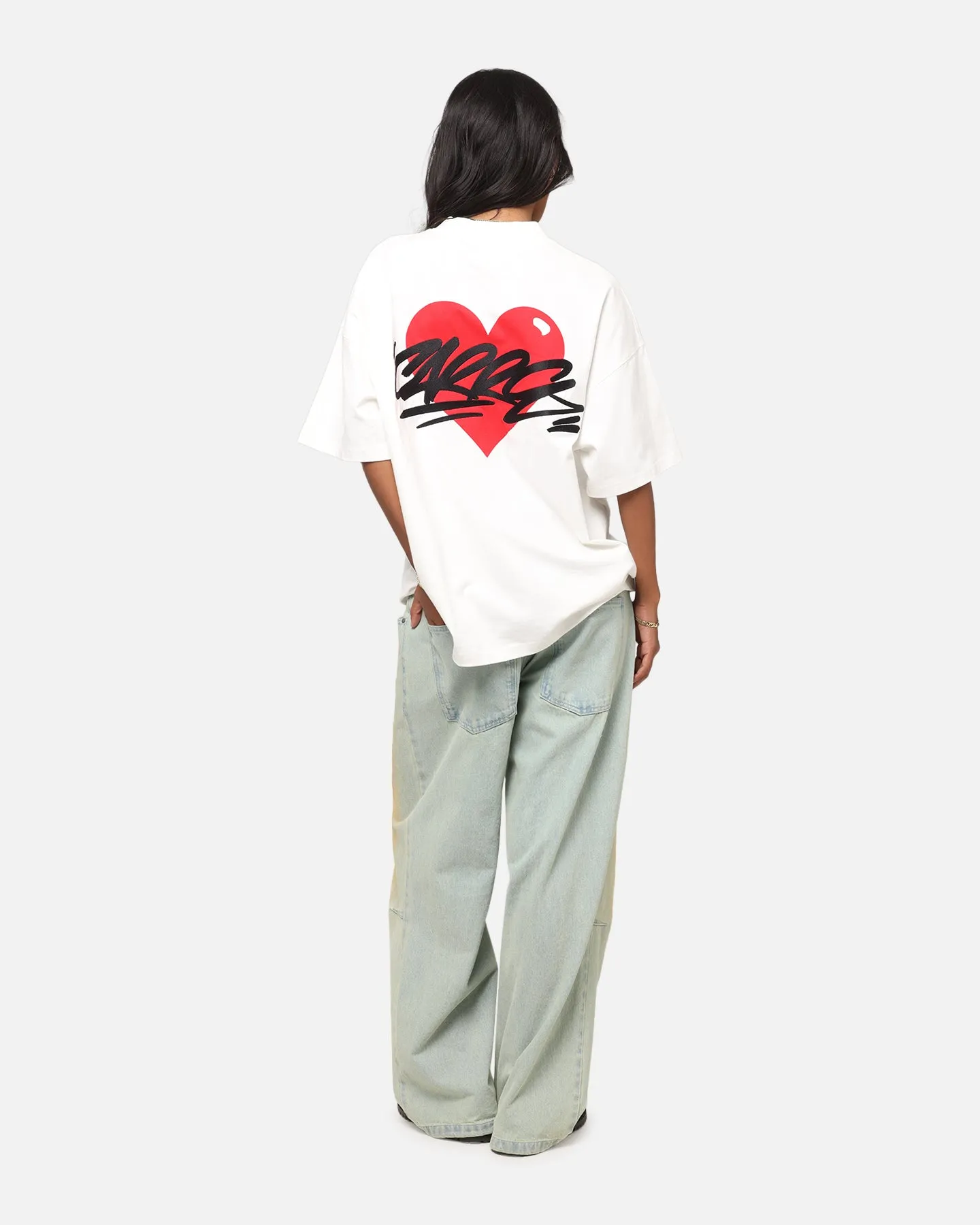 Timeless Wear Carre Romance T-Shirt Off White