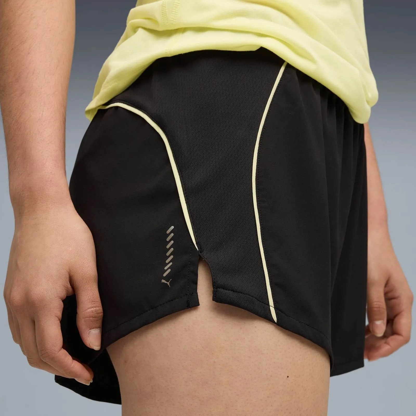 Breathable Comfort Fit Puma RUN VELOCITY 3 Wmns SHORT Black