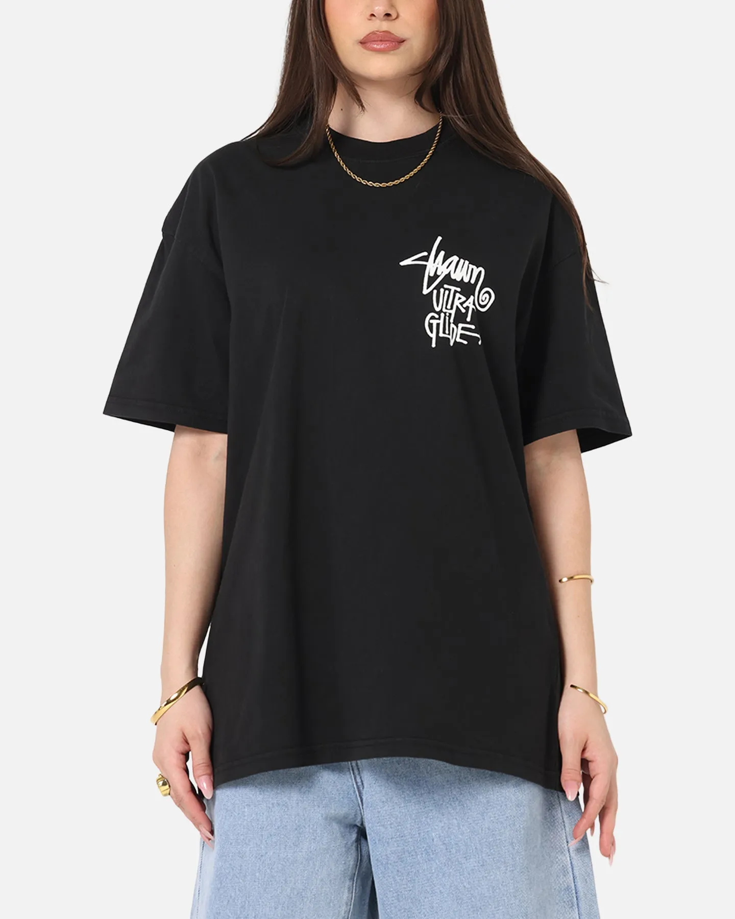 Classic Style S Double Ultra Glide T-Shirt Washed Black