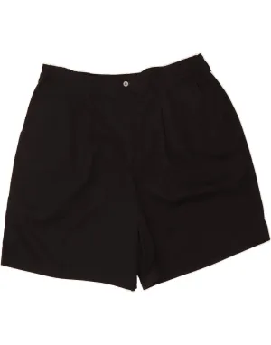 Warehouse Work LEE Womens Chino Shorts US 24 4XL W40  Black Cotton