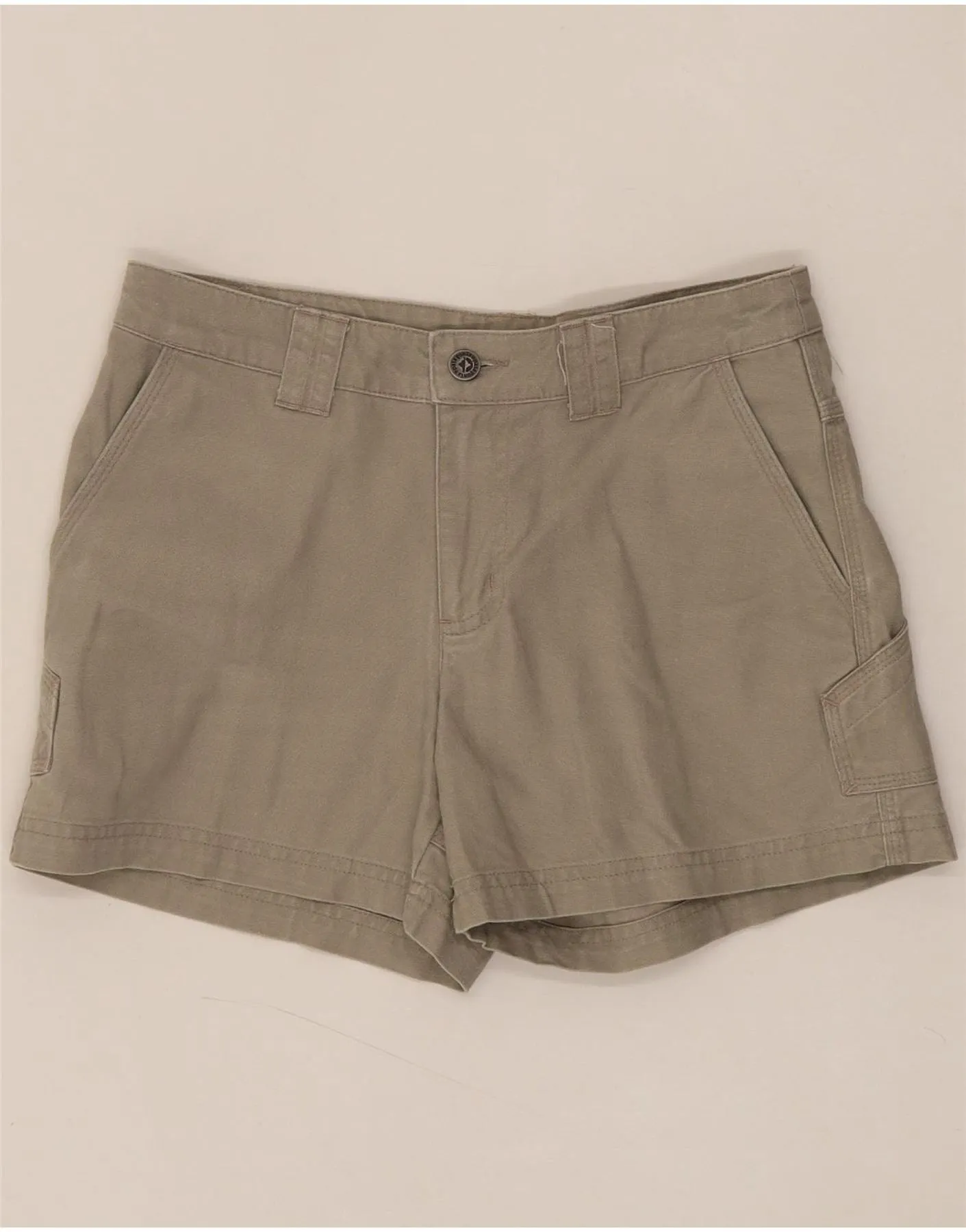 Durable Weave Fabric PATAGONIA Womens Cargo Shorts US 2 XS W28 Grey Cotton