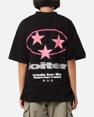 Chilly Comfort Wear Halloween Loiter Star Child T-Shirt Black