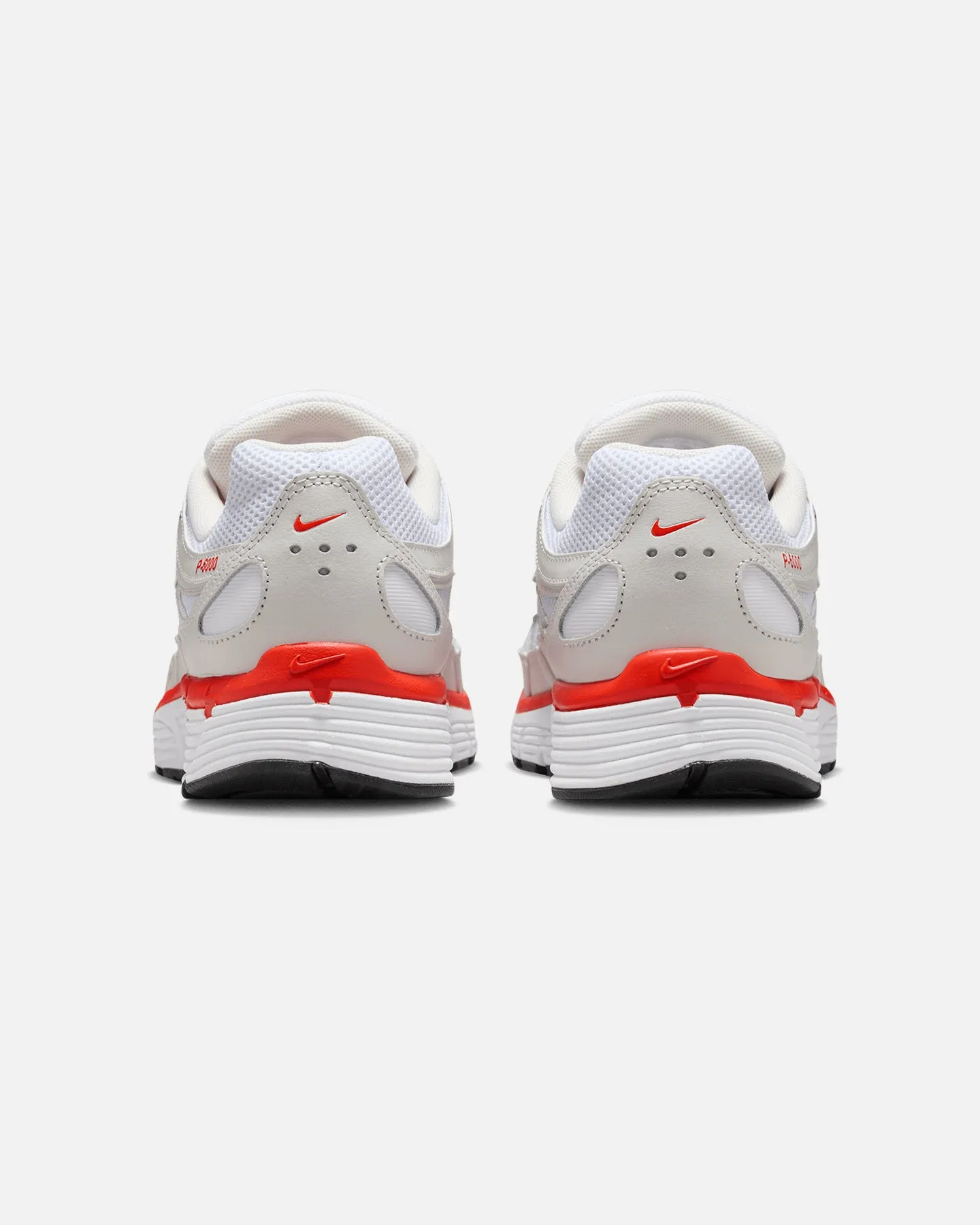Nike Women's P-6000 White/Picante Red Comfort Stand Sand Move