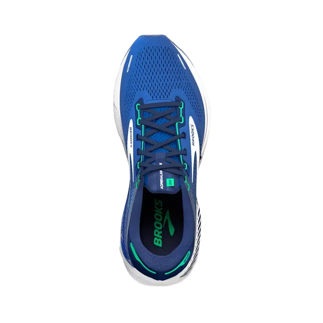 Anatomical Shape Design Professional athlete Brooks Adrenaline GTS 22 | Scarpa Running Supporto | Blu-Verde