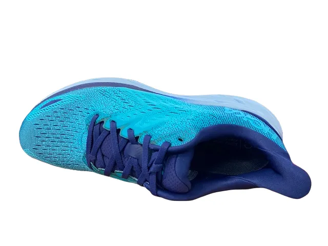 squash player shoes brand - new Hoka One One scarpa da corsa da uomo M Clifton 8 1119393/BBSB bellwether blue-scuba blue
