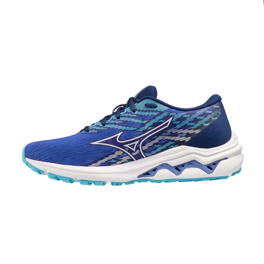 Mizuno scarpa da corsa da donna Wave Equate 7 J1GD234872 blu-bianco flexible outsole running shoes