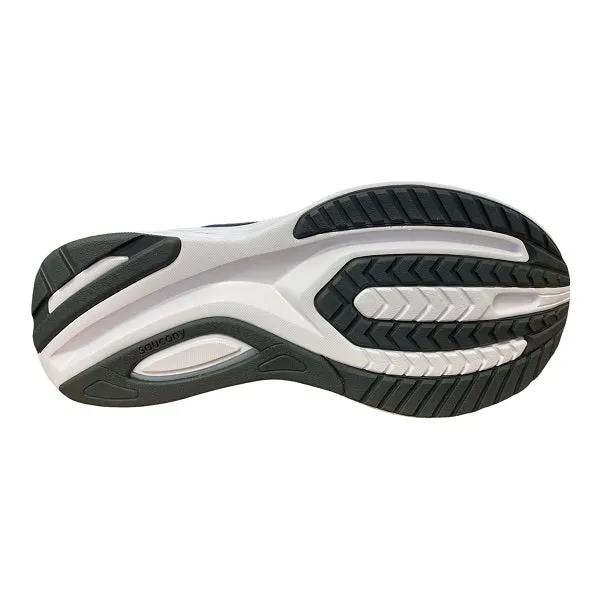 Saucony scarpa da corsa da uomo Guide 15 S20684 05 nero bianco Anatomical Contour Compression Zoned Upper