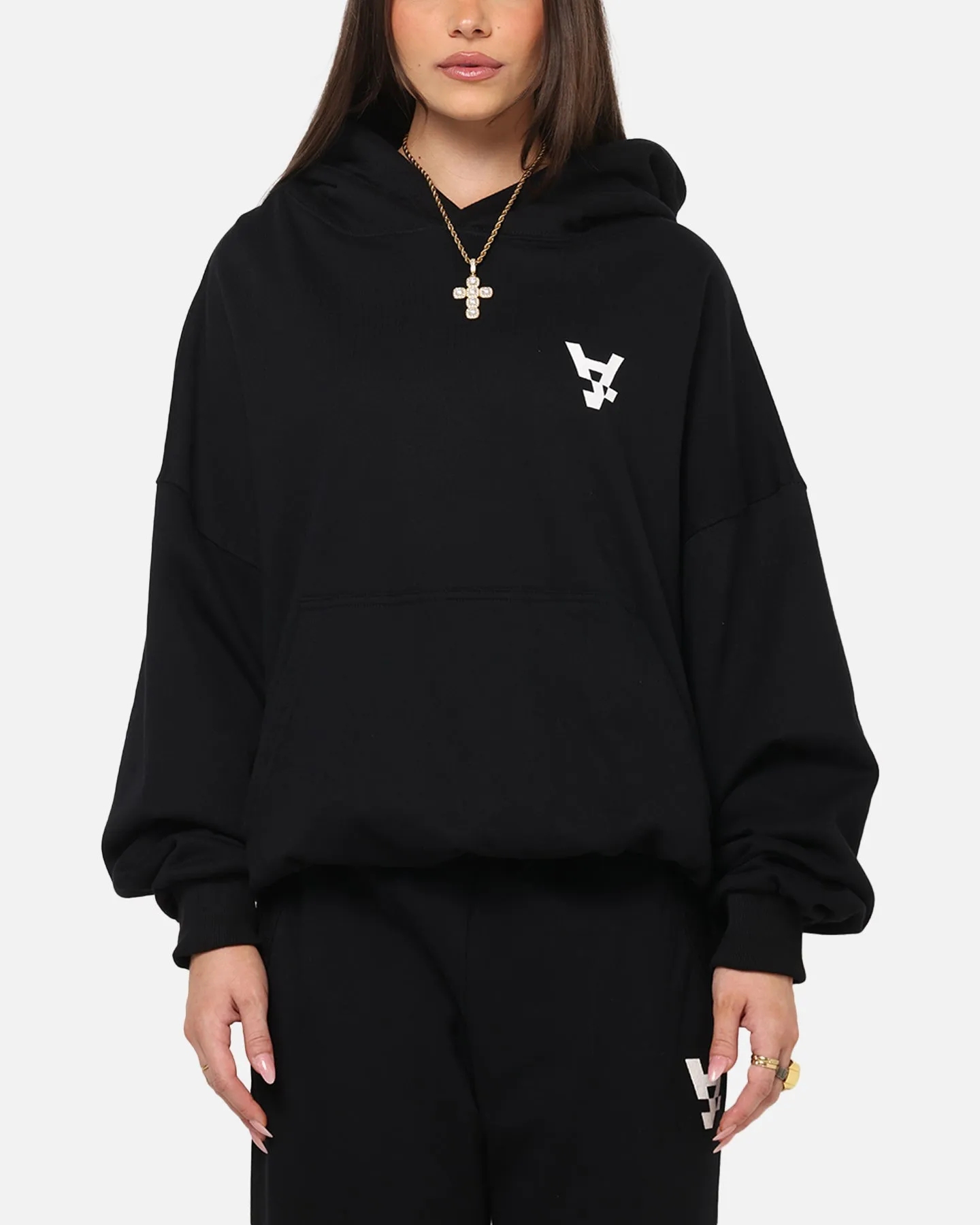 Bobcat like Freedom of movement The Anti Order Alpha Logo Hoodie Black