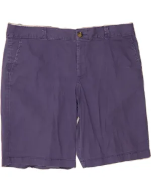 DOCKERS Womens Chino Shorts US 18 2XL W38  Navy Blue Cotton corduroy shorts