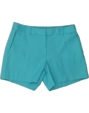 MICHAEL KORS Womens Chino Shorts US 6 Medium W30 Blue Cotton Quick Layer Fit
