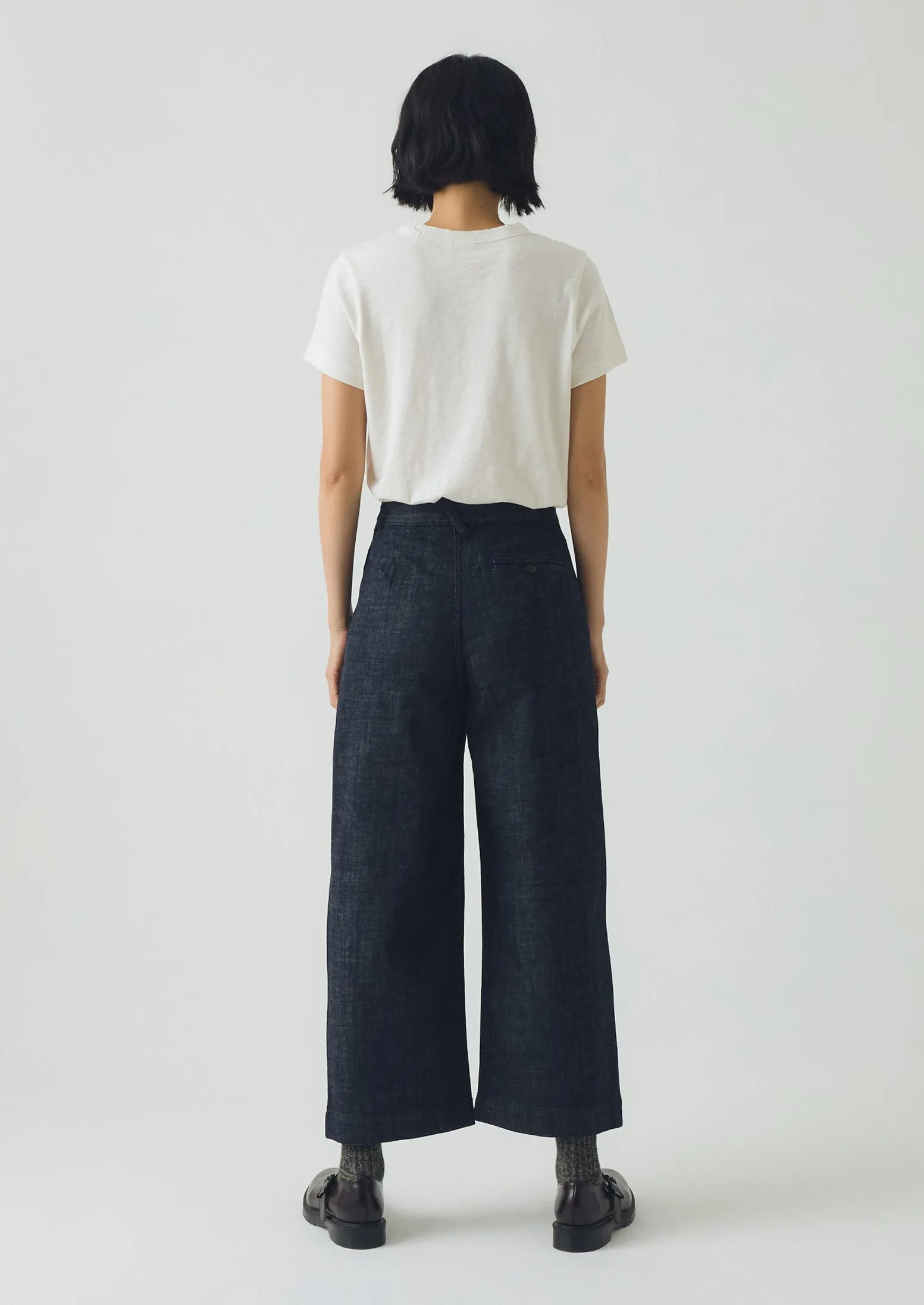 Sport Wear Fit Odor Control Treatment Annie Organic Denim Side Button Jeans | Indigo