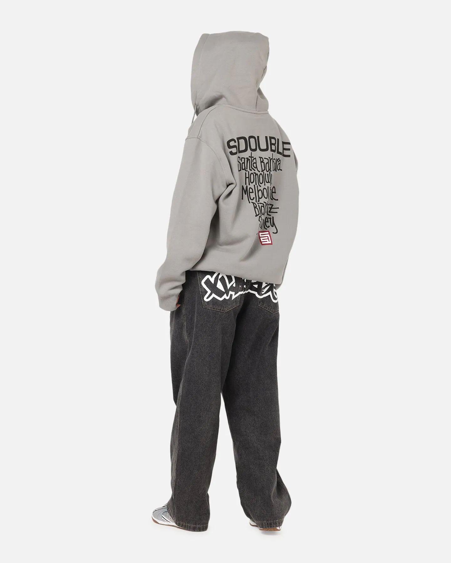 S Double Cities Zip Through Hoodie Stone river rafting Spiritual wear